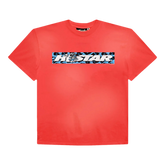 Hellstar 'Box Logo' T-Shirt Red